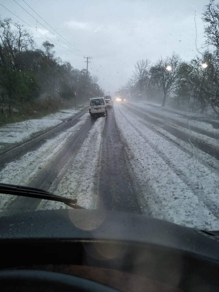 Bus Driving Under Severe Storm