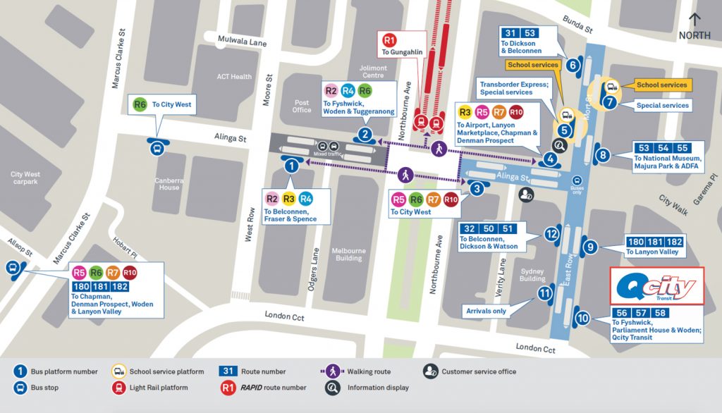 Changes To City Bus Interchange Commencing Monday 29 April 2019