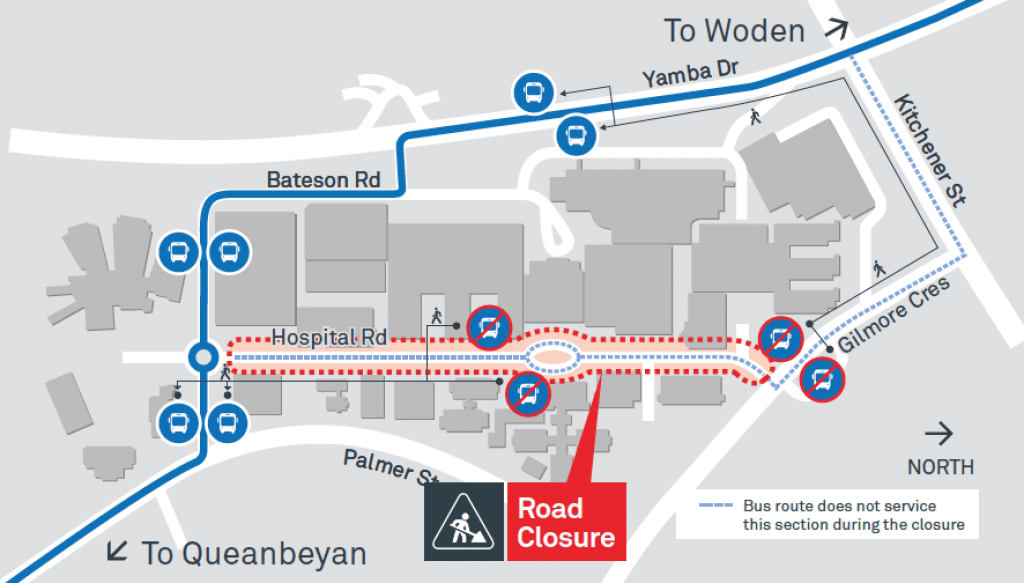 Changes To Woden Hospital Services From Monday 25 May 2020